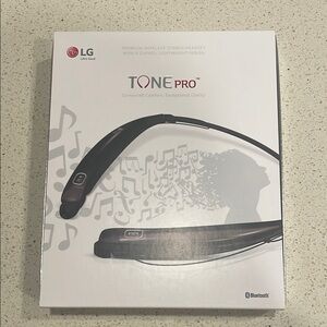 *NEW* LG TONE PRO™ Wireless Stereo Headset (Black)